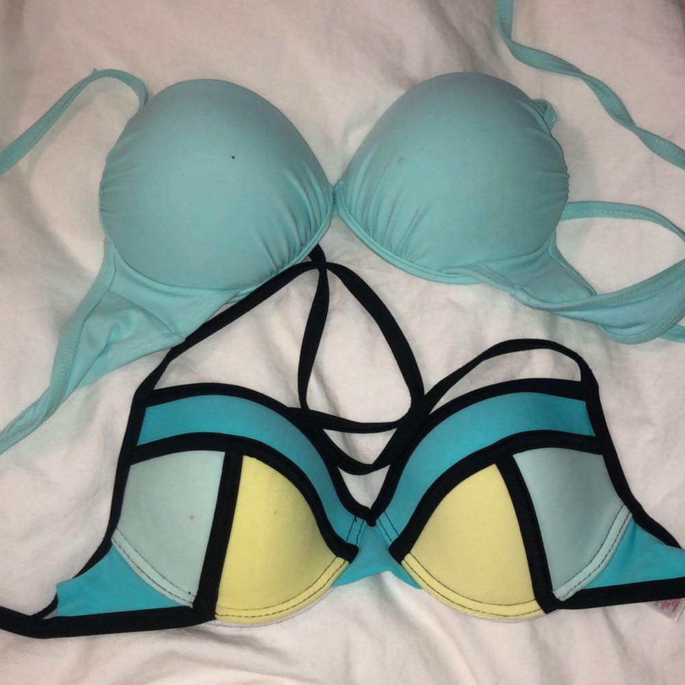 Lot of 2 bikini tops